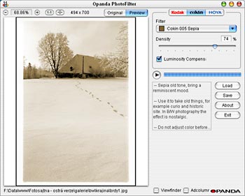 filtry pro digitální fotografii